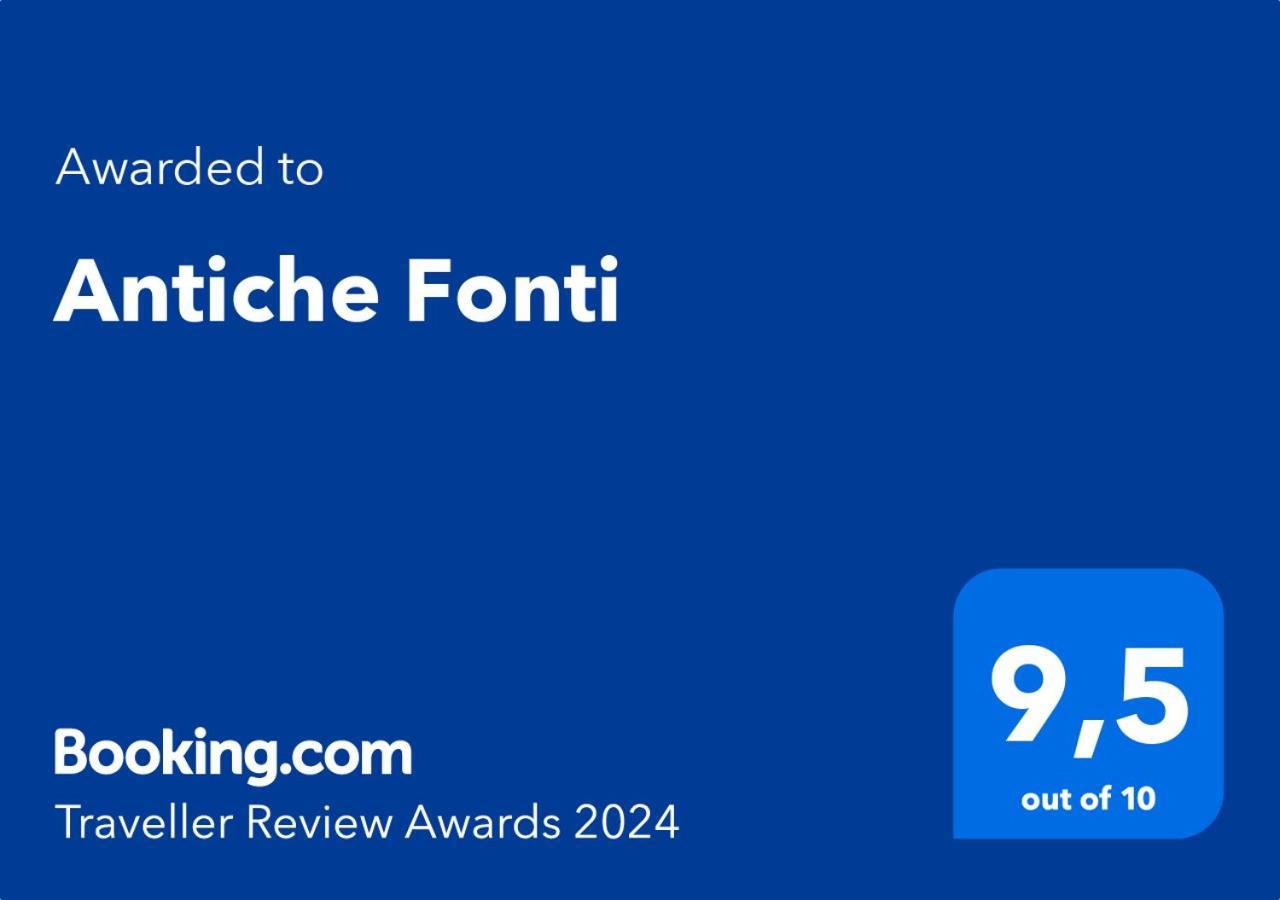 Апартаменты Antiche Fonti Биббона Экстерьер фото