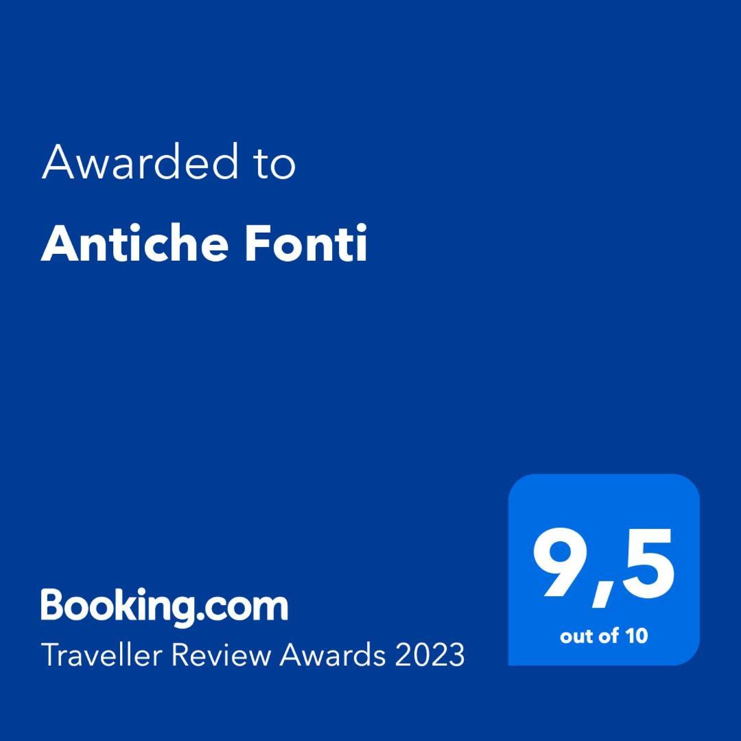 Апартаменты Antiche Fonti Биббона Экстерьер фото