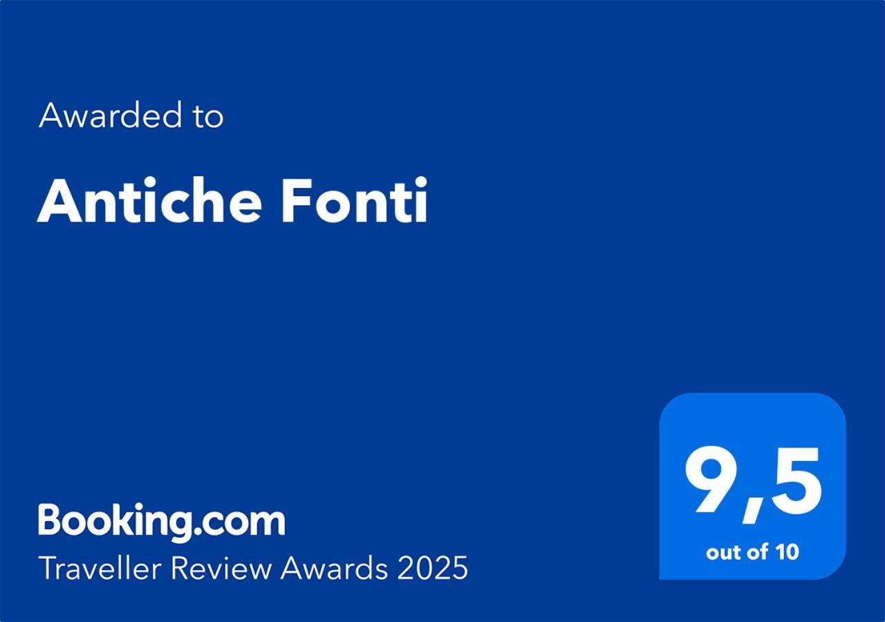 Апартаменты Antiche Fonti Биббона Экстерьер фото